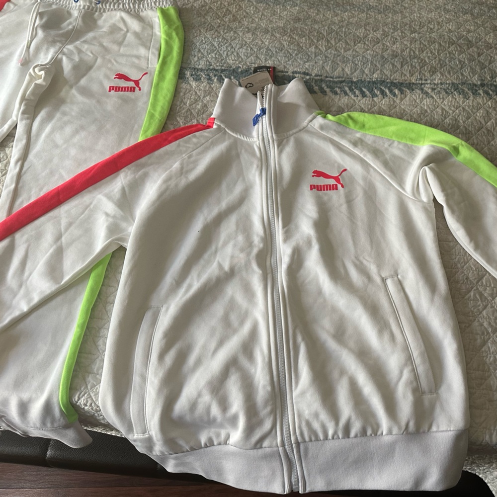 Neon Puma Tracksuit